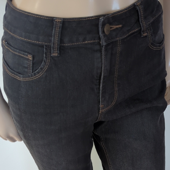 Denver Hayes Black Flare Wide Leg Jeans - Picture 2 of 14